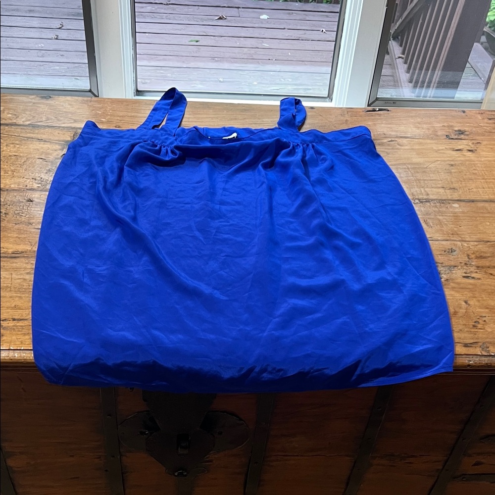 Vibrant Blue Sleeveless Top/Cami